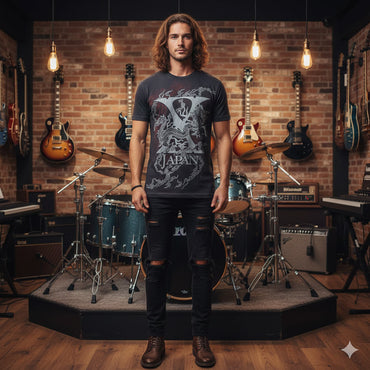 X JAPAN エックスジャパン - FULL DRAGON / ヴィンテージ / Tシャツ / メンズ