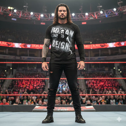 WWE Double E - ROMAN REIGNS / T-shirt / Men's