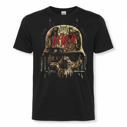SLAYER スレイヤー - Skull Collage / ヴィンテージ / Tシャツ / メンズ - PGS