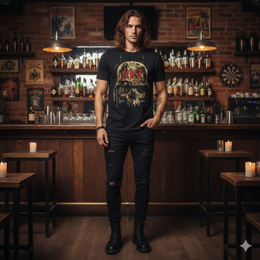 SLAYER スレイヤー - Skull Collage / ヴィンテージ / Tシャツ / メンズ - PGS