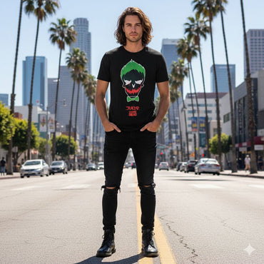 SUICIDE SQUAD スーサイドスクワッド (ジョーカー 生誕 80周年 ) - JOKER ICON / ヴィンテージ / Tシャツ / メンズ - PGS