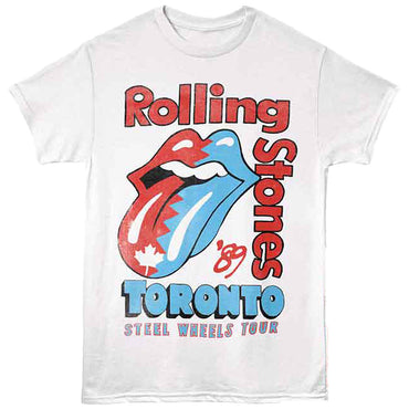ROLLING STONES ローリングストーンズ (来日 35周年 記念 ) - Toronto Tour （復刻ツアーTシリーズ） / バックプリントあり / Tシャツ / メンズ
