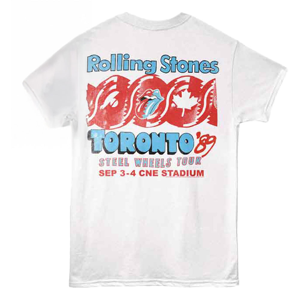 ROLLING STONES ローリングストーンズ (来日 35周年 記念 ) - Toronto Tour （復刻ツアーTシリーズ） / バックプリントあり / Tシャツ / メンズ