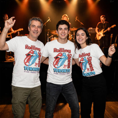 ROLLING STONES ローリングストーンズ (来日 35周年 記念 ) - Toronto Tour （復刻ツアーTシリーズ） / バックプリントあり / Tシャツ / メンズ