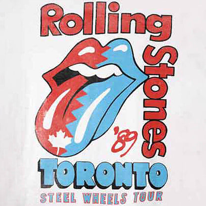 ROLLING STONES ローリングストーンズ (来日 35周年 記念 ) - Toronto Tour （復刻ツアーTシリーズ） / バックプリントあり / Tシャツ / メンズ