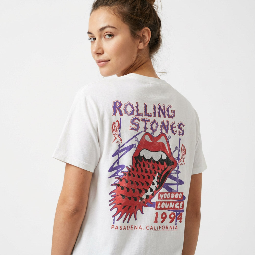 ROLLING STONES ローリングストーンズ (来日 35周年 記念 ) - VOODOO LOUNGE 94 （復刻ツアーTシリーズ） / バックプリントあり / Tシャツ / メンズ