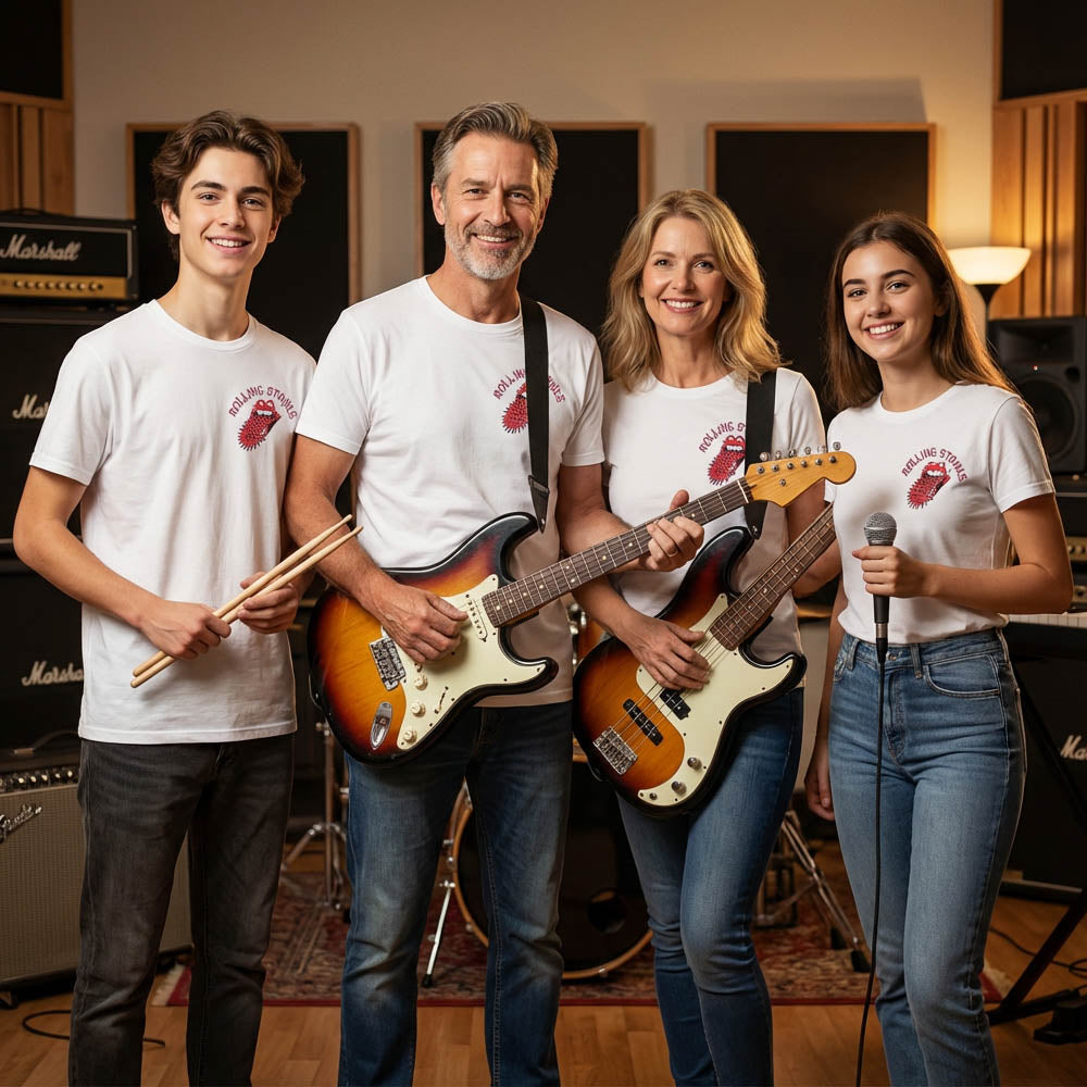 ROLLING STONES ローリングストーンズ (来日 35周年 記念 ) - VOODOO LOUNGE 94 （復刻ツアーTシリーズ） / バックプリントあり / Tシャツ / メンズ