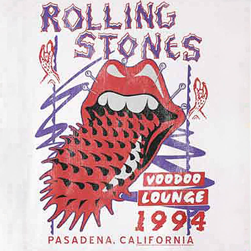 ROLLING STONES ローリングストーンズ (来日 35周年 記念 ) - VOODOO LOUNGE 94 （復刻ツアーTシリーズ） / バックプリントあり / Tシャツ / メンズ
