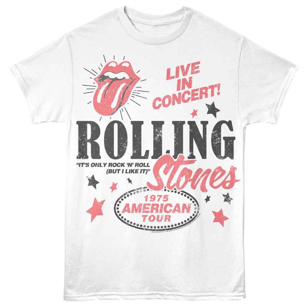 ROLLING STONES - (来日 35周年 記念 ) - 1975 AMERICAN TOUR （復刻ツアーTシリーズ）
