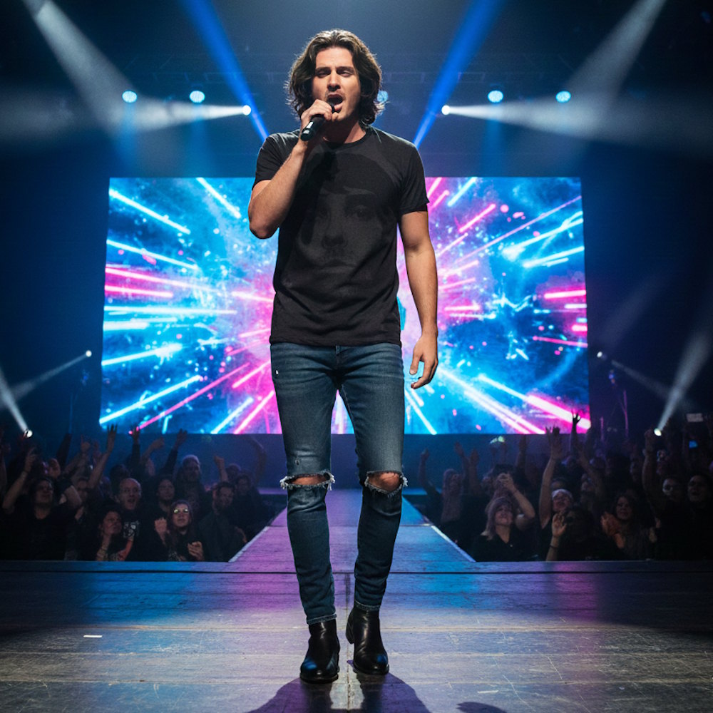 STONE ROSES ストーンローゼズ (マニ 追悼 ) - BROWN FACE IKON PHOTO / Amplified（ ブランド ） / ヴィンテージ / Tシャツ / メンズ