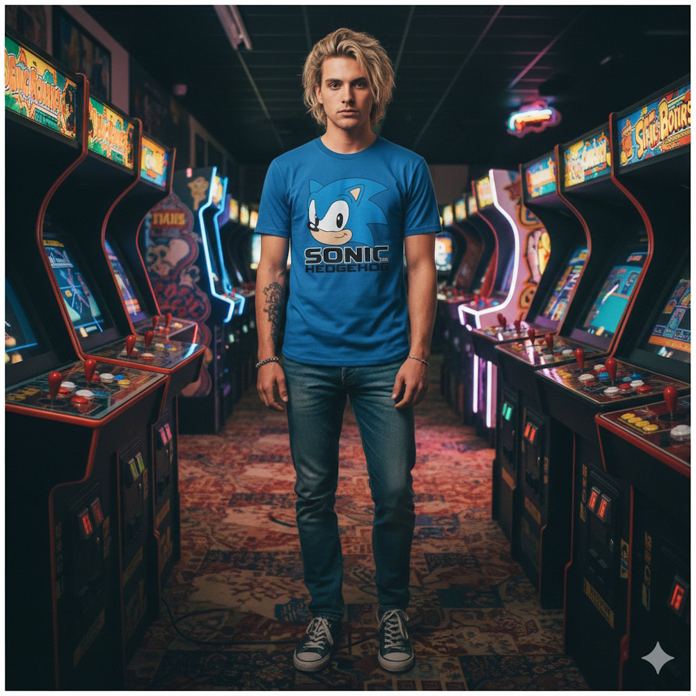 SONIC THE HEDGEHOG ソニックザヘッジホッグ - CLASSIC HEAD / Tシャツ / メンズ