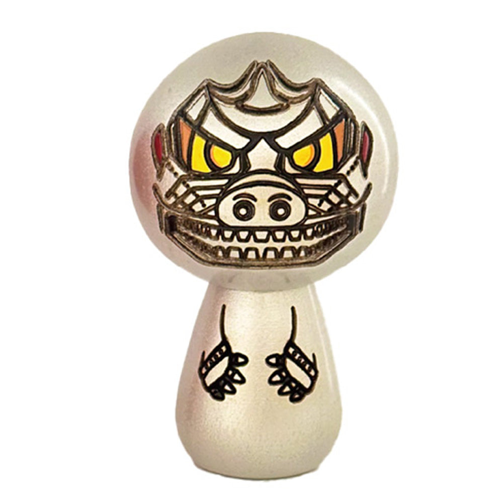 GODZILLA - GODZILLA meets Japanese traditional craft debut 70th anniversary / Mechagodzilla / Kokeshi / Small / Standard / Silver / Interior Ornament