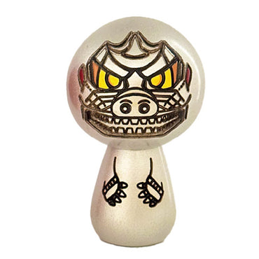 GODZILLA - GODZILLA meets Japanese traditional craft debut 70th anniversary / Mechagodzilla / Kokeshi / Small / Standard / Silver / Interior Ornament
