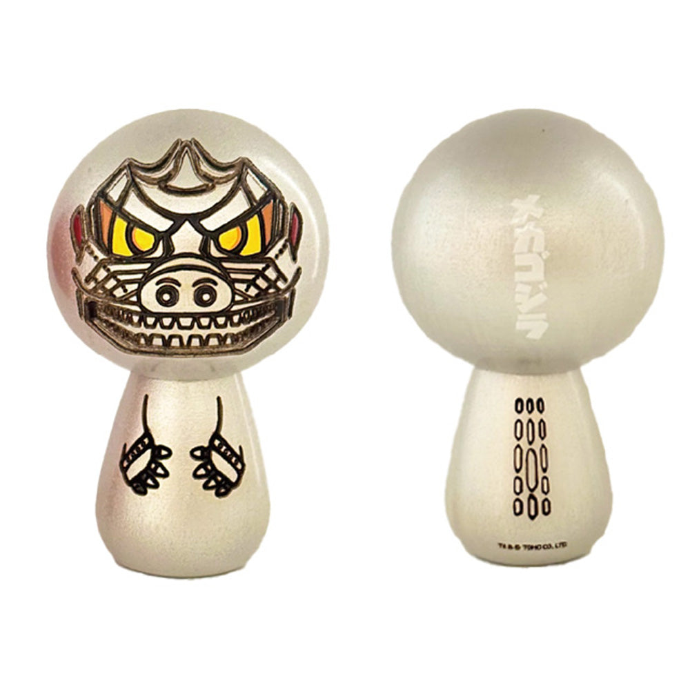 GODZILLA - Godzilla & Japanese traditional crafts / メカゴジラ / こけし / 小 / スタンダード / シルバー