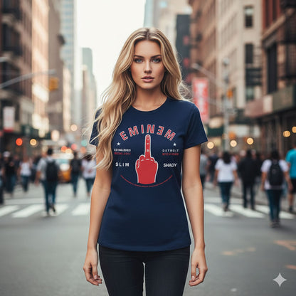 EMINEM - Detroit Finger / T-shirt / Women's