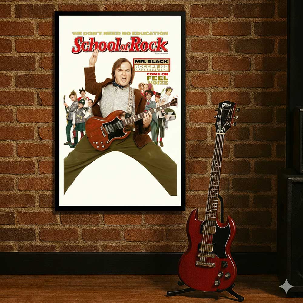 SCHOOL OF ROCK - School of Rock / Worldwide Limited Edition / Poster