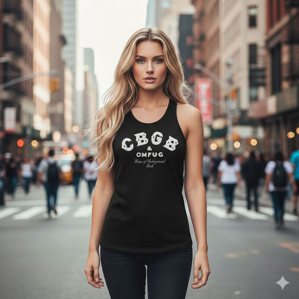 CBGB - LOGO RACERBACK TANK / Tank top / Women's