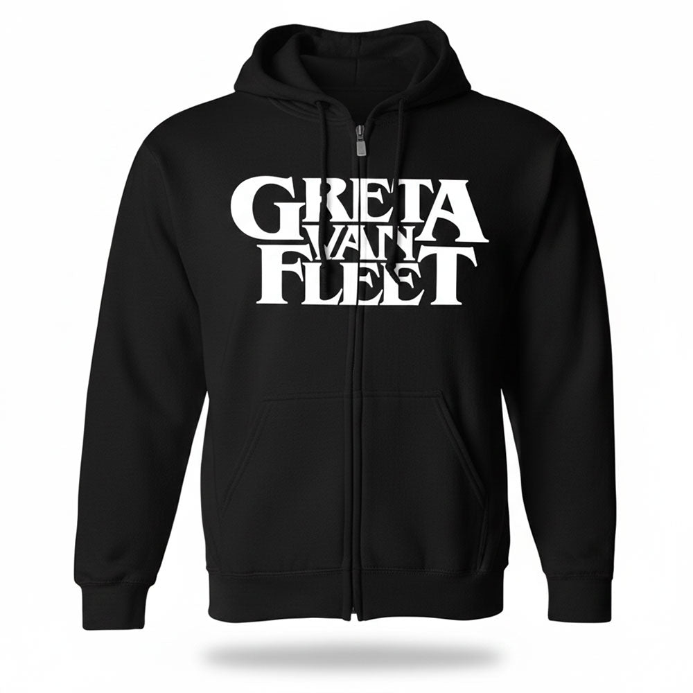 GRETA VAN FLEET - LOGO / ジップ / ヴィンテージ