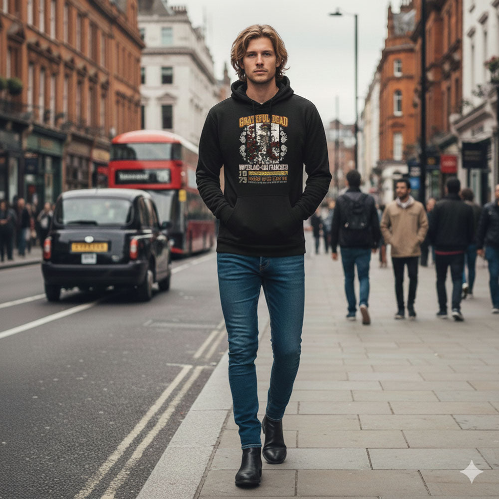 GRATEFUL DEAD グレイトフルデッド - San Francisco / ECO-Pullover Hoodie / パーカー・スウェット / メンズ