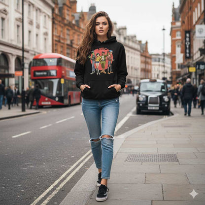 GORILLAZ (2026.3.20 New Album Release Commemoration) - Group Circle Rise / Hoodie / Men's