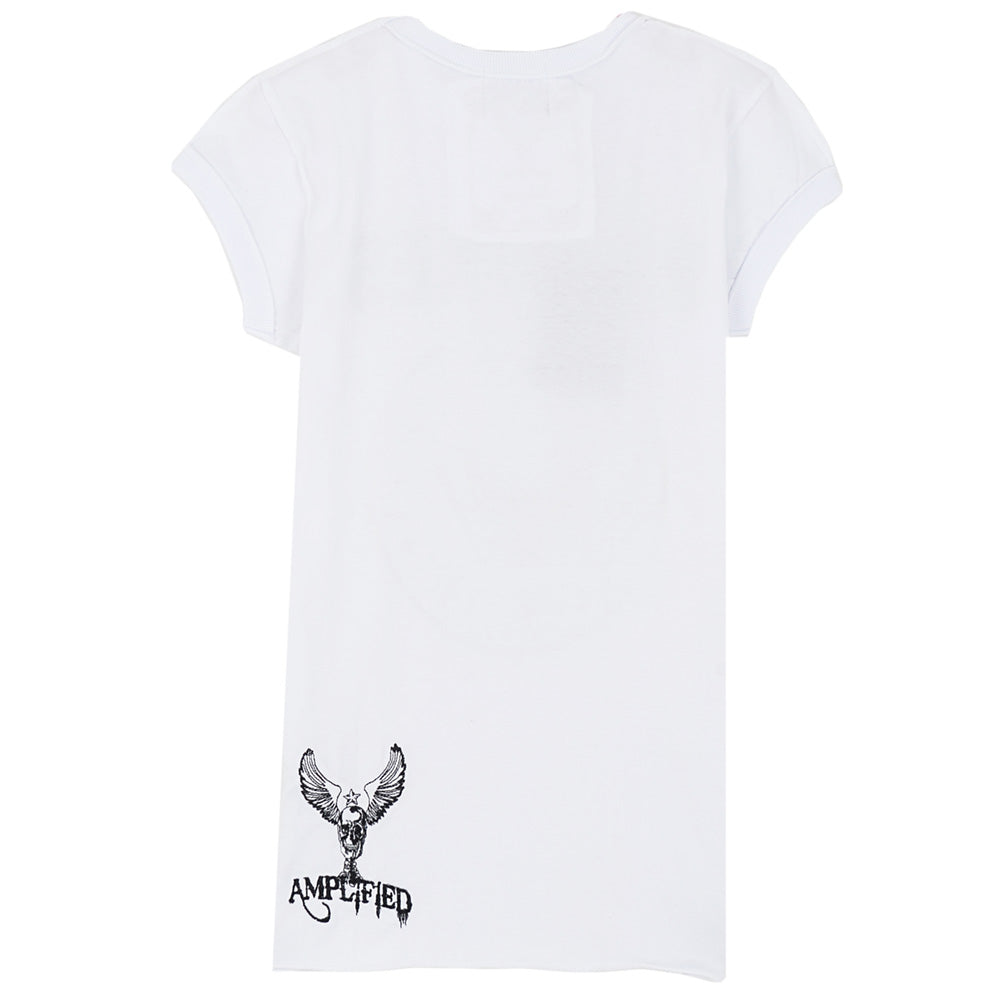 RAMONES ラモーンズ (デビュー 50周年 ) - Gold Foil / Amplified（ ブランド ） / ヴィンテージ / Tシャツ / レディース