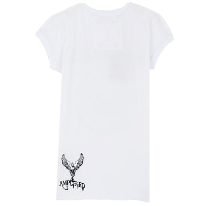 RAMONES ラモーンズ (デビュー 50周年 ) - Gold Foil / Amplified（ ブランド ） / ヴィンテージ / Tシャツ / レディース