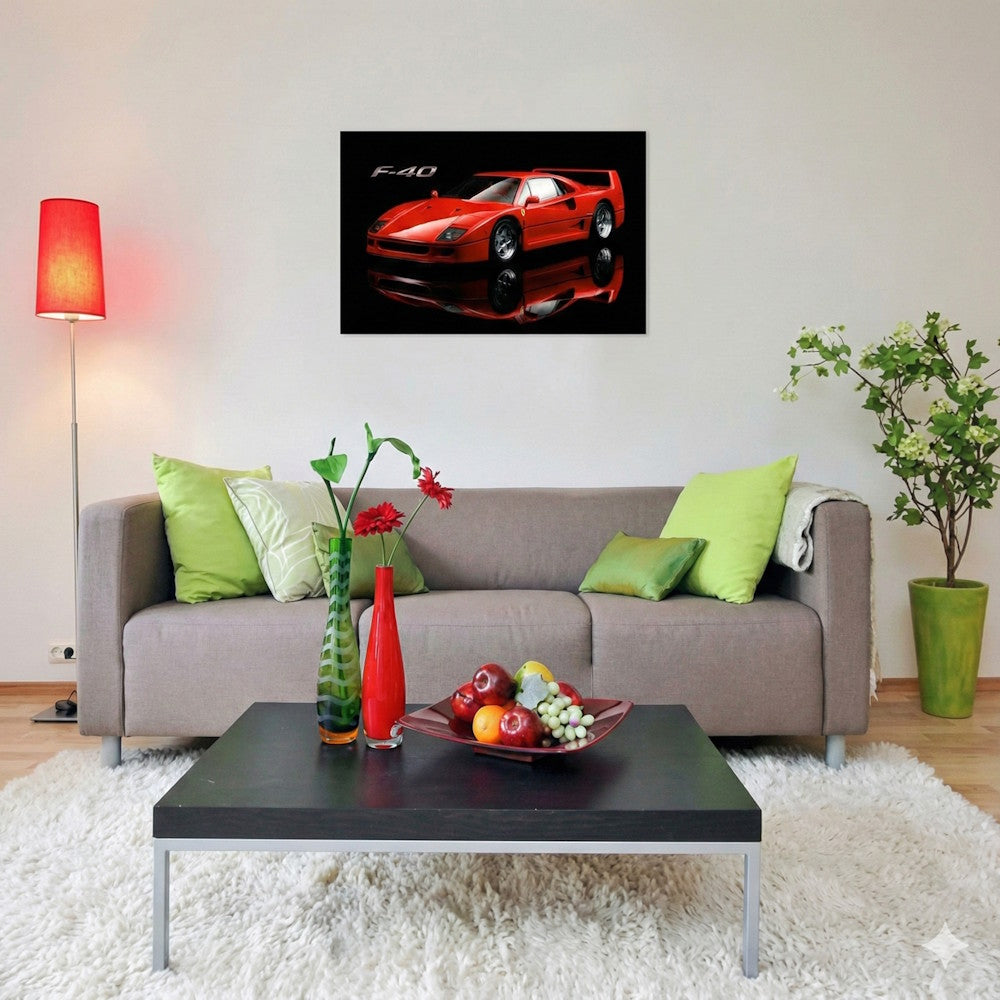 FERRARI フェラーリ - F40 / ポスター