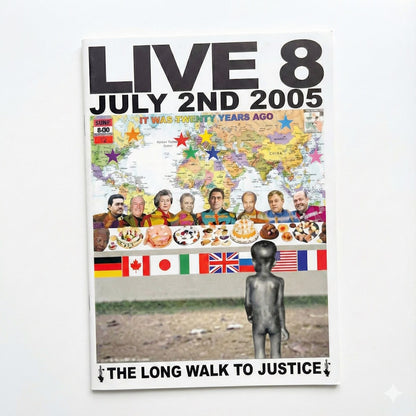 LIVE 8 - Live 8 Limited Edition Event Programme / ヴィンテージ