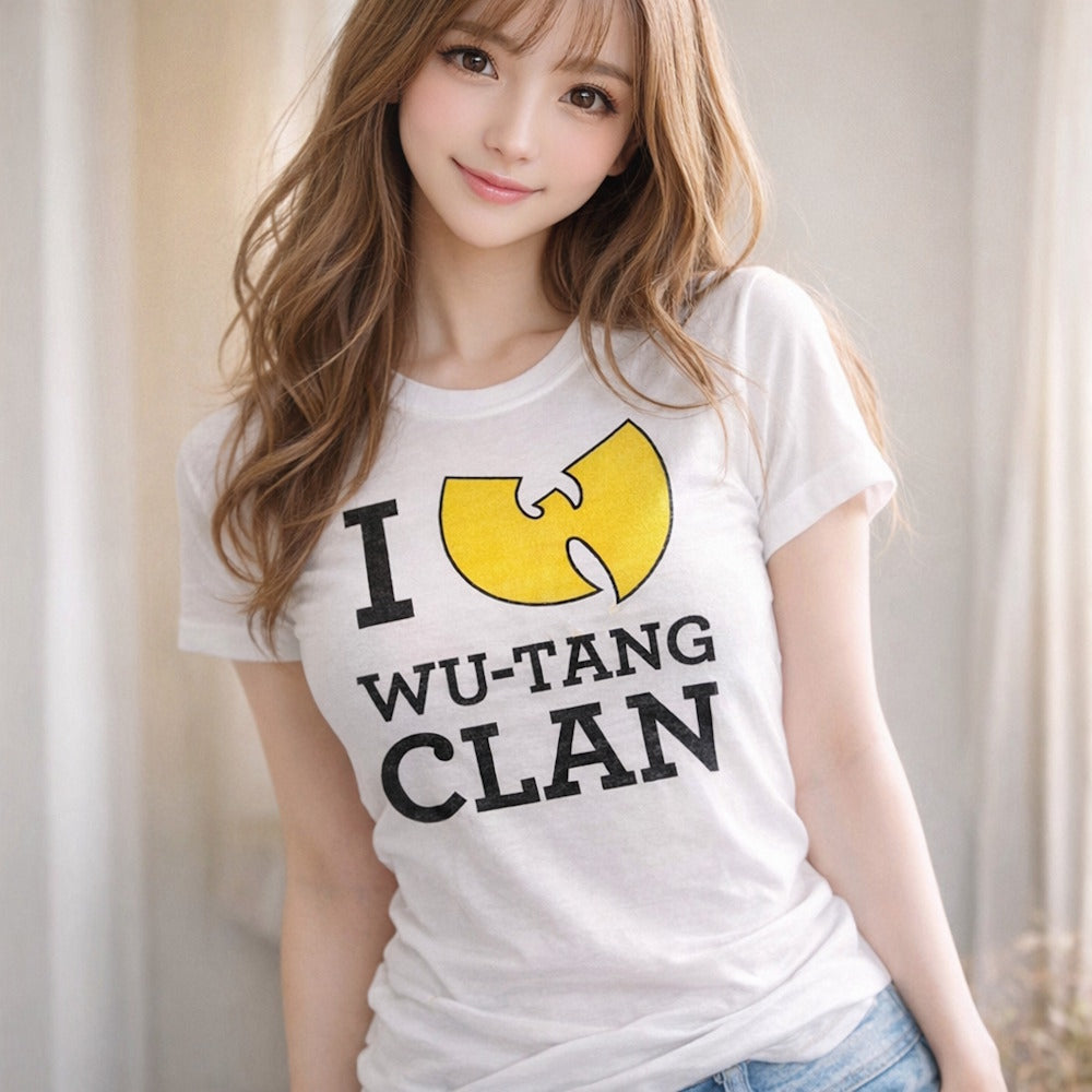 WU-TANG CLAN ウータンクラン (結成 35周年 ) - I LOVE WU-TANG CLAN / ヴィンテージ / Tシャツ / レディース