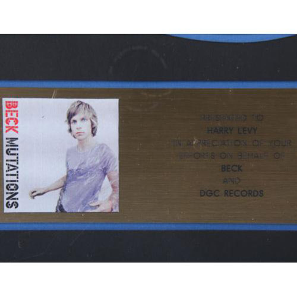 BECK ベック - お宝1点品 MUTATIONS / GOLD DISC / コレクタブル