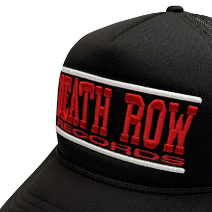 DEATH ROW RECORDS デスロウ (35周年 ) - Text Logo / Black / キャップ / メンズ