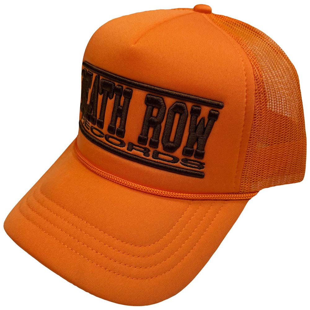 DEATH ROW RECORDS - (35周年 ) - Text Logo Mono / Orange