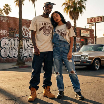 DEATH ROW RECORDS デスロウ (35周年 ) - Execution Circle Mono / Tシャツ / メンズ