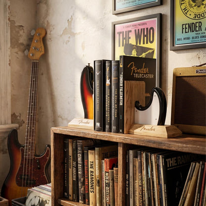 FENDER フェンダー - Bass Body Bookends in Bass Body Design Sunburst Colour / Jazz Bass / インテリア置物