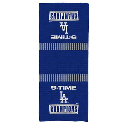 LOS ANGELES DODGERS（MLB） ロサンゼルスドジャース - 2025 MLB World Series Multi Champ Burst Cooling Towel / クーリングタオル / タオル - PGS