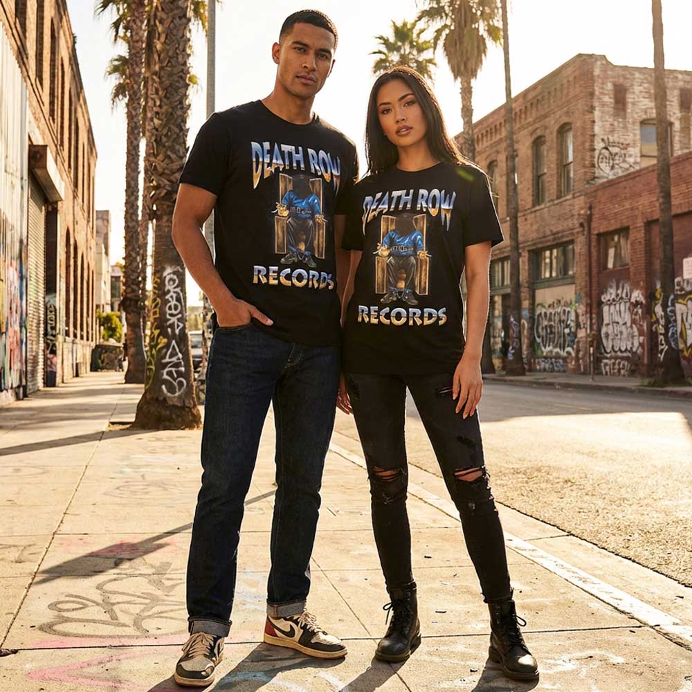 DEATH ROW RECORDS デスロウ (35周年 ) - Execution Full Colour / Tシャツ / メンズ