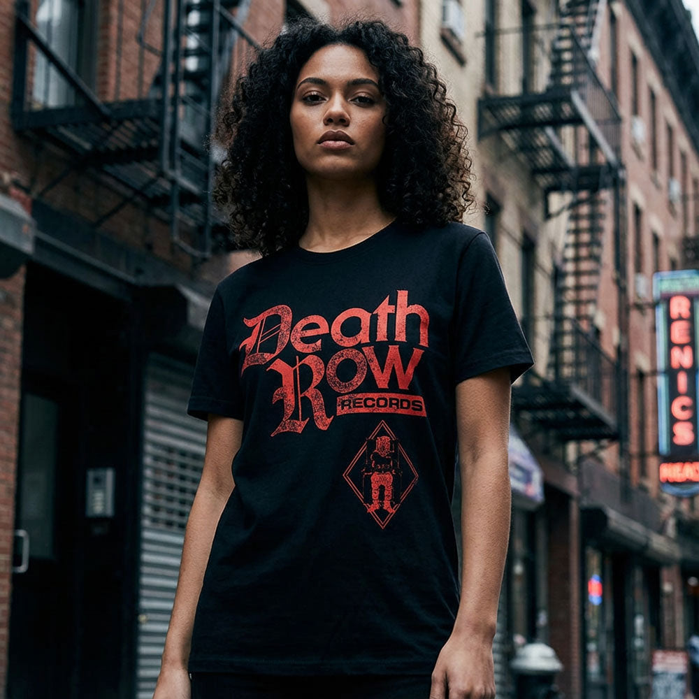 DEATH ROW RECORDS デスロウ (35周年 ) - Red Logo / Tシャツ / メンズ