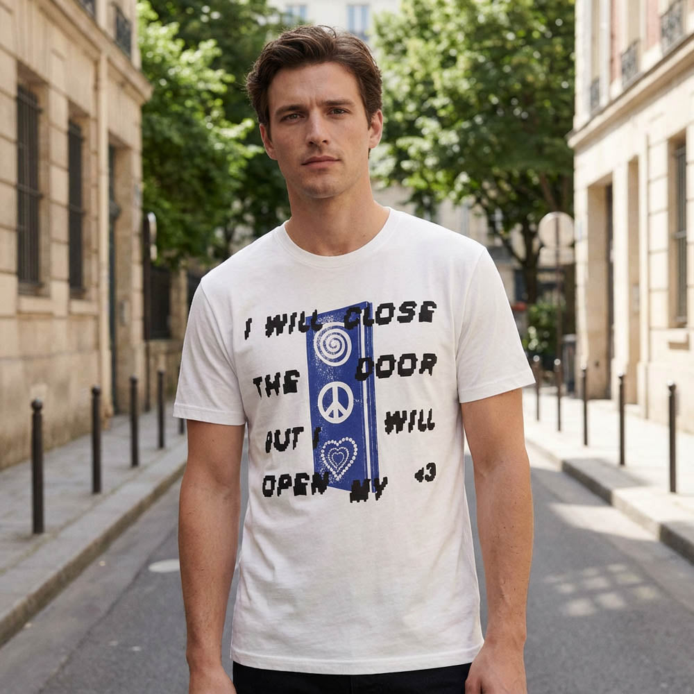 ED SHEERAN エドシーラン (デビュー 15周年 ) - Close The Door / バックプリントあり / Tシャツ / メンズ