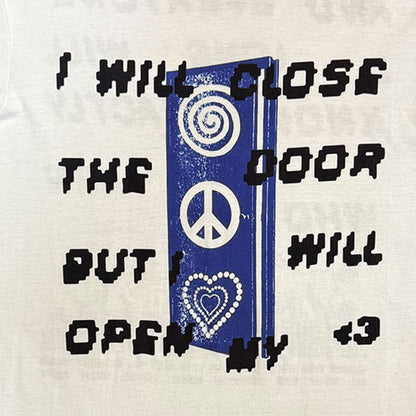 ED SHEERAN エドシーラン (デビュー 15周年 ) - Close The Door / バックプリントあり / Tシャツ / メンズ