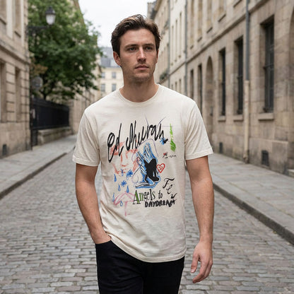 ED SHEERAN エドシーラン (デビュー 15周年 ) - Angels To Daydream / Tシャツ / メンズ