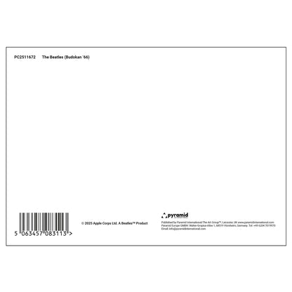 THE BEATLES ビートルズ (来日 60周年 ) - LIVE AT THE BUDOKAN ’66 / ポストカード・レター