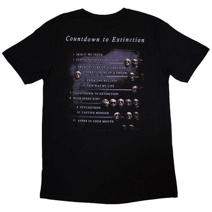 MEGADETH (2026.1.23 New Album Release Commemoration) - Countdown / Back Print / Men's T-Shirt