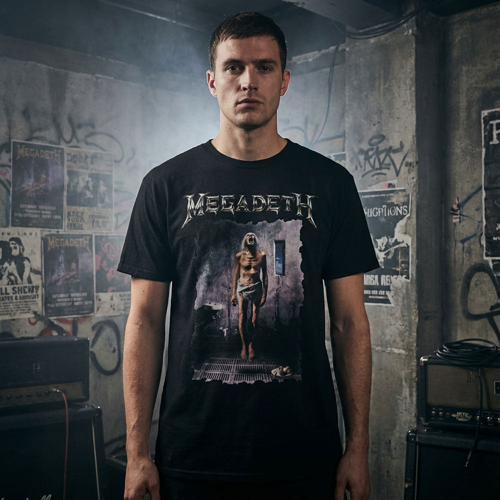 MEGADETH (2026.1.23 New Album Release Commemoration) - Countdown / Back Print / Men's T-Shirt