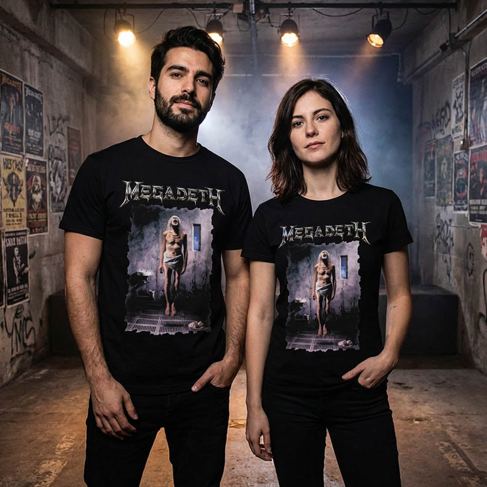 MEGADETH (2026.1.23 New Album Release Commemoration) - Countdown / Back Print / Men's T-Shirt