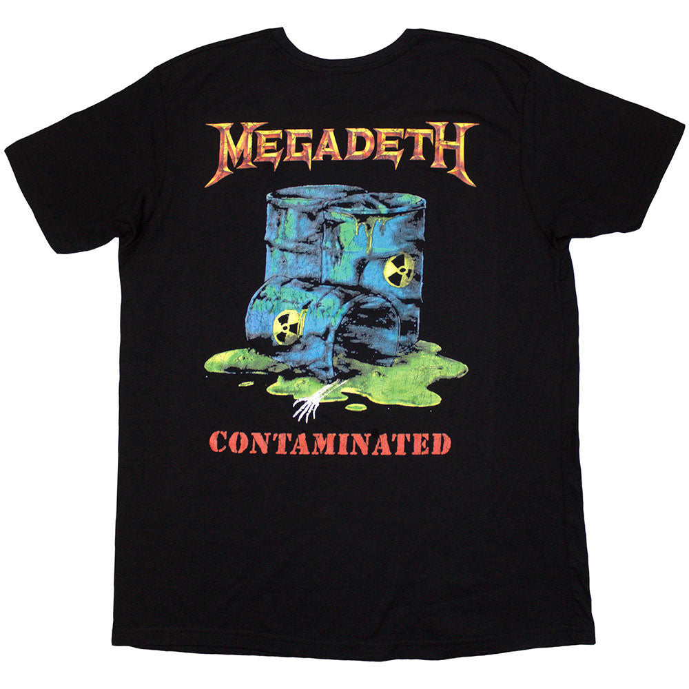MEGADETH (2026.1.23 New Album Release Commemoration) - Contaminated / Back Print / Men's T-Shirt