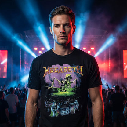 MEGADETH (2026.1.23 New Album Release Commemoration) - Contaminated / Back Print / Men's T-Shirt