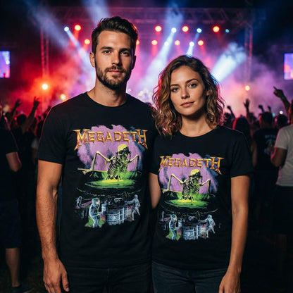 MEGADETH (2026.1.23 New Album Release Commemoration) - Contaminated / Back Print / Men's T-Shirt