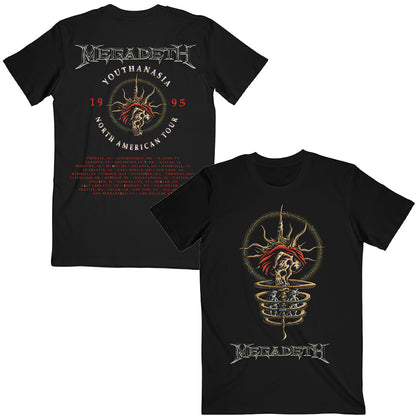 MEGADETH - Youthanasia 1995 North American Tour / バックプリントあり