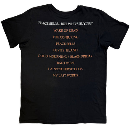 MEGADETH (2026.1.23 New Album Release Commemoration) - Peace Sells Album Cover / Back Print / Men's T-Shirt