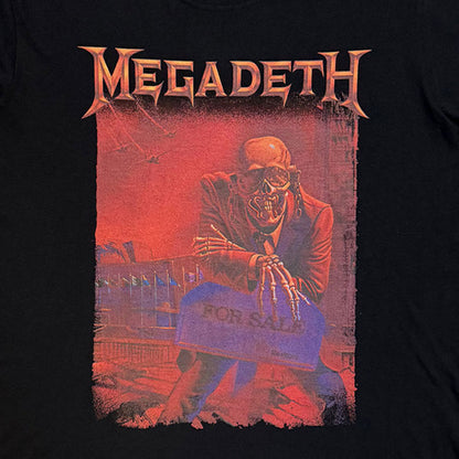 MEGADETH (2026.1.23 New Album Release Commemoration) - Peace Sells Album Cover / Back Print / Men's T-Shirt
